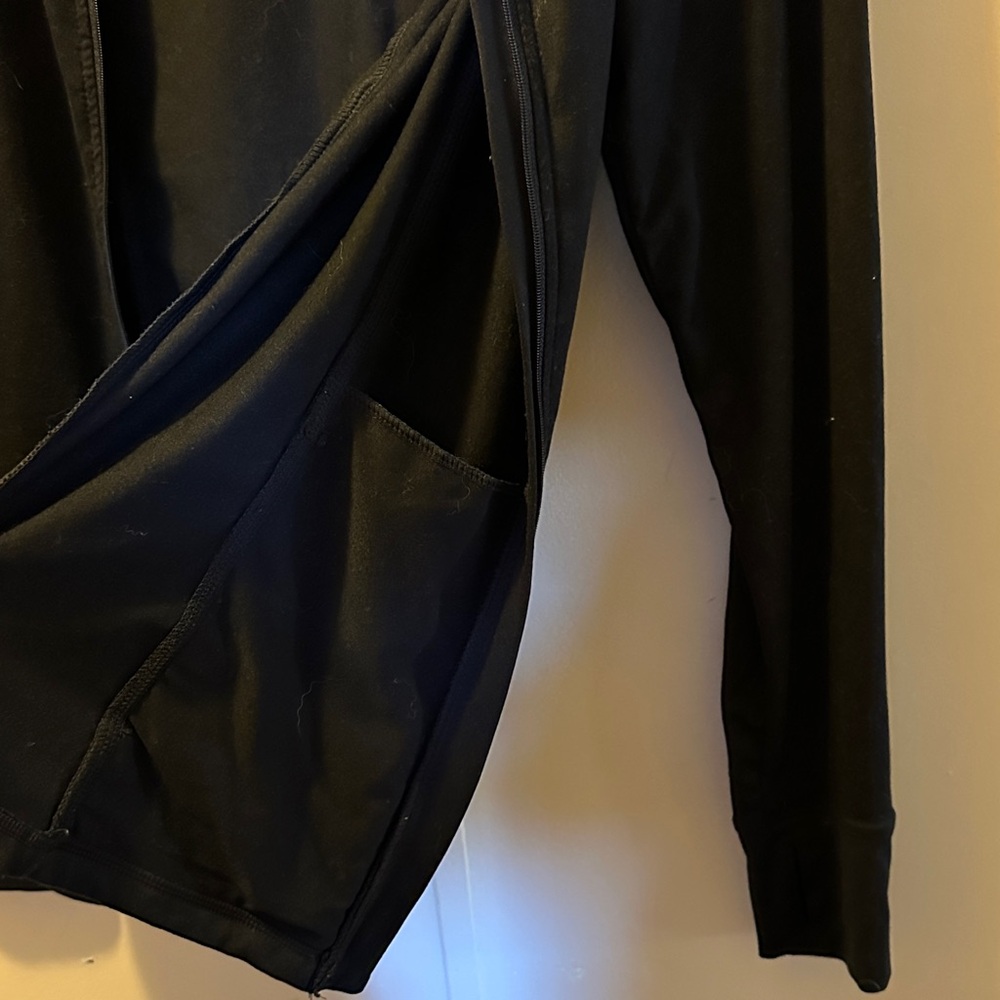 Danskin Women's Black Zip-Up Jacket SMALL - Picture 7 of 8
